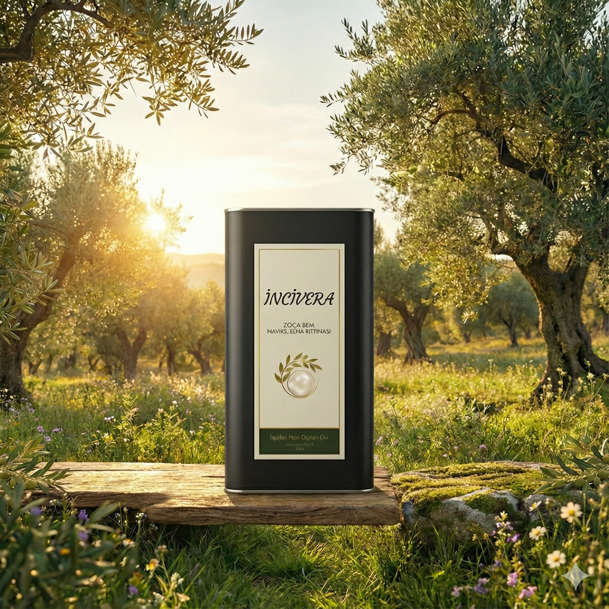 Erken Hasat Sızma Zeytinyağı 5 Litre 0.2 Asit Oranı